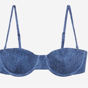 WeWoreWhat Balconette Bikini Top